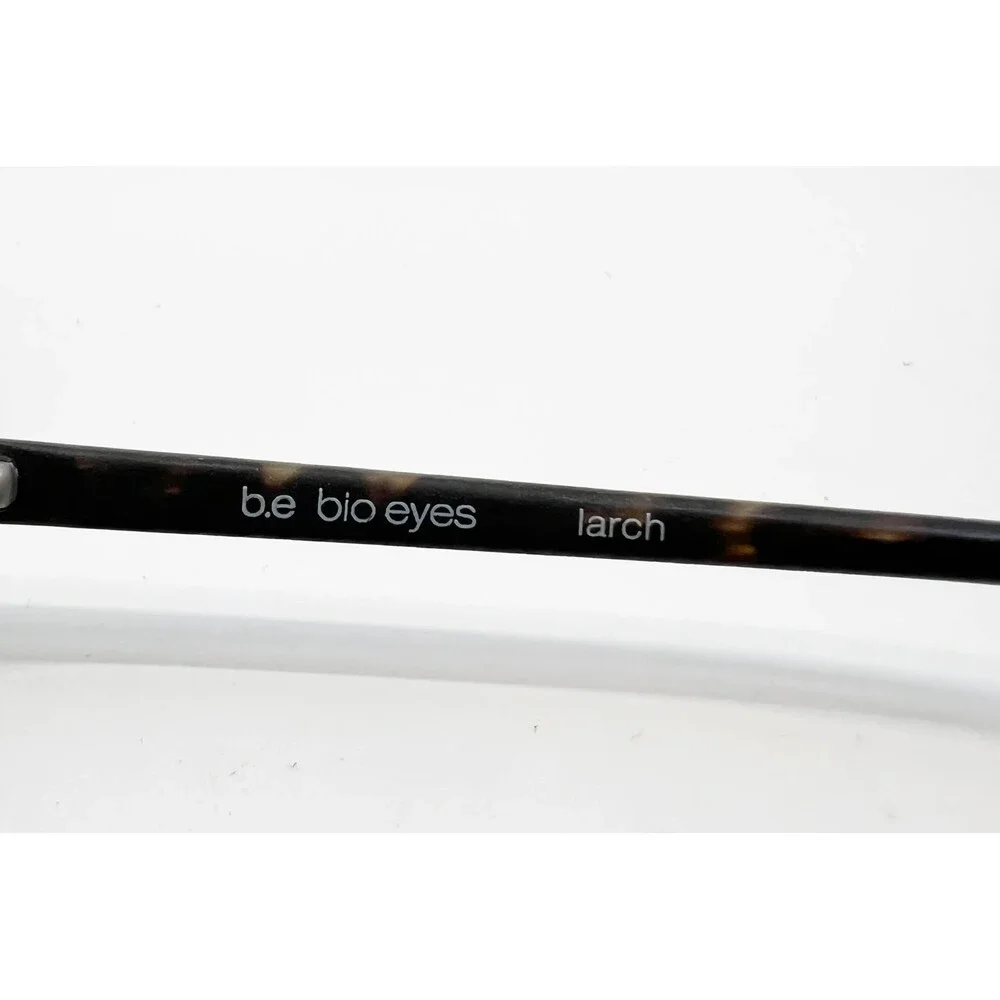 b.e bio eyes Larch Eyeglasses Frames Mens Gray Tortoise BE120 GNTTG 52-18-143